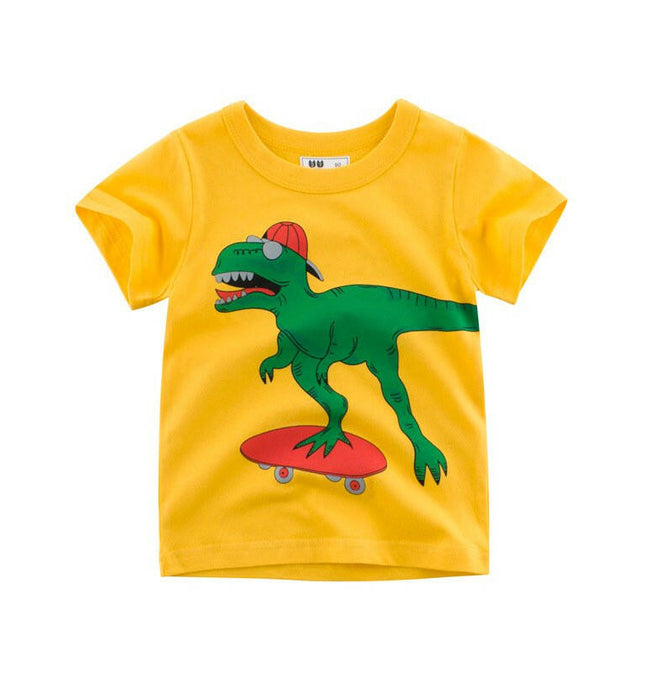 Brand New Summer Collection Short-Sleeved Dinosaur Pattern T-Shirt at €31.99