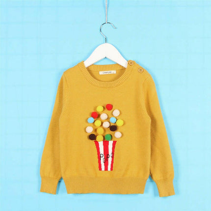 Baby Girls Balls Knitted Sweater at €28.99