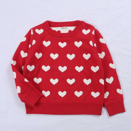 Baby Girls Balls Knitted Sweater at €23.99