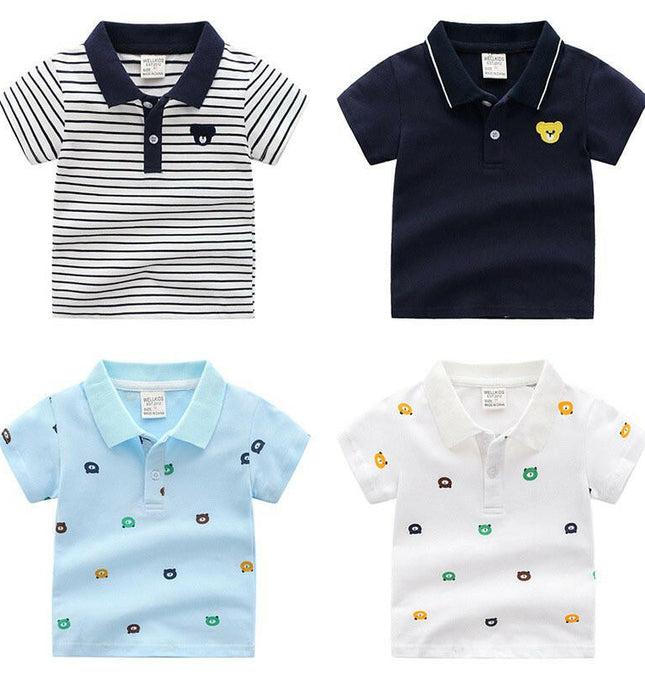 Cartoon Children's Short Sleeve Polo Shirt at €19.99