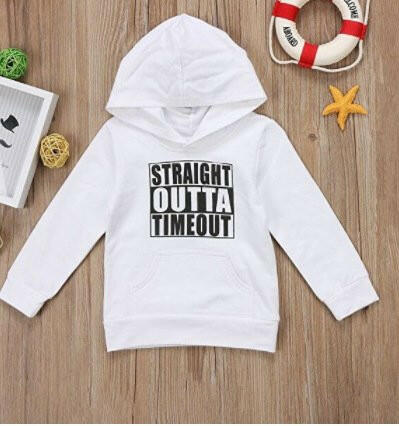 Children's Hooded Sweater Letter Top at €22.99