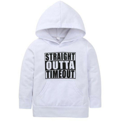 Children's Hooded Sweater Letter Top at €22.99