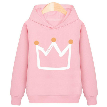 Crown Hooded Plus Velvet Sweatshirt at €93.99