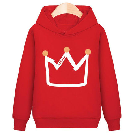 Crown Hooded Plus Velvet Sweatshirt at €93.99