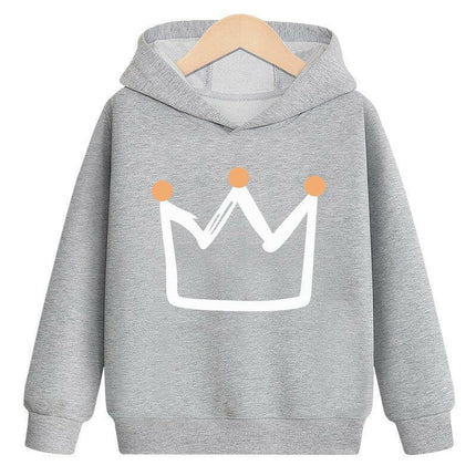 Crown Hooded Plus Velvet Sweatshirt at €93.99