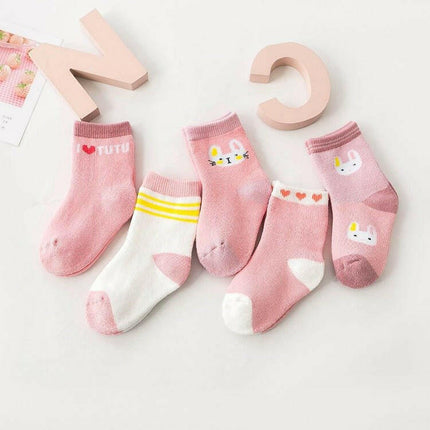 Kids' Cartoon Plush Terry Socks at €15.99