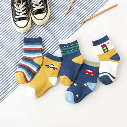 Kids' Cartoon Plush Terry Socks at €15.99