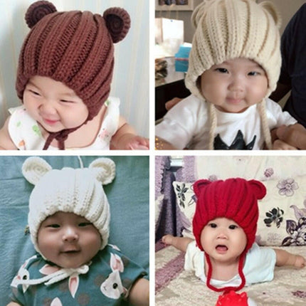 Baby Knitted Woolen Hat at €7.99