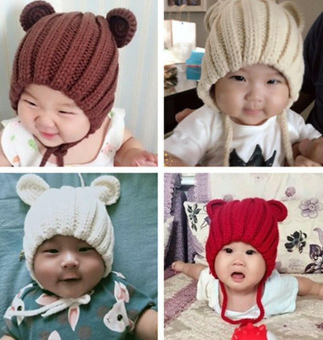 Baby Knitted Woolen Hat at €7.99