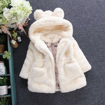 Baby Girls Faux Fur Jacket at €18.99