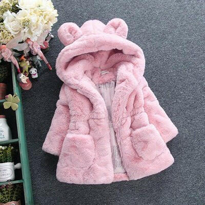 Baby Girls Faux Fur Jacket at €18.99