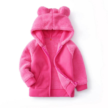 Girls Hooded Polar Fleece Jacket at €32.99