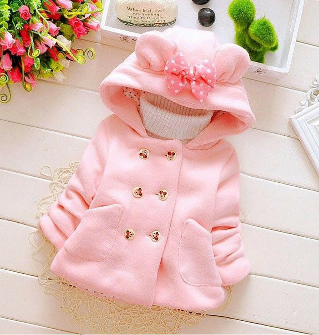 Baby Girls Warm Winter Jacket at €35.99