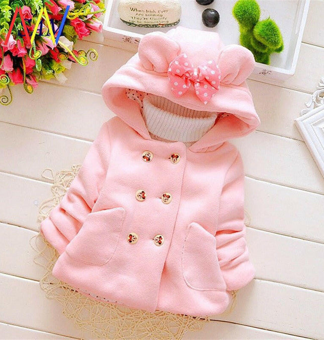 Baby Girls Warm Winter Jacket at €35.99