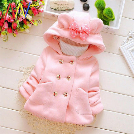 Baby Girls Warm Winter Jacket at €35.99