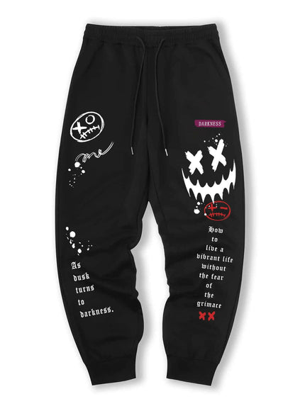 Graphic Drawstring Sweatpants at €80.99