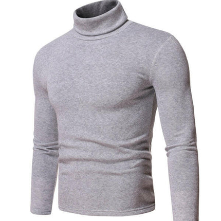 Men's fleece pullover turtleneck knitted top at €57.99