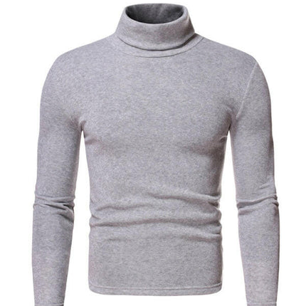 Men's fleece pullover turtleneck knitted top at €57.99