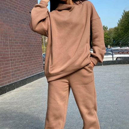 Women's casual hooded sweatshirt two-piece set at €42.99