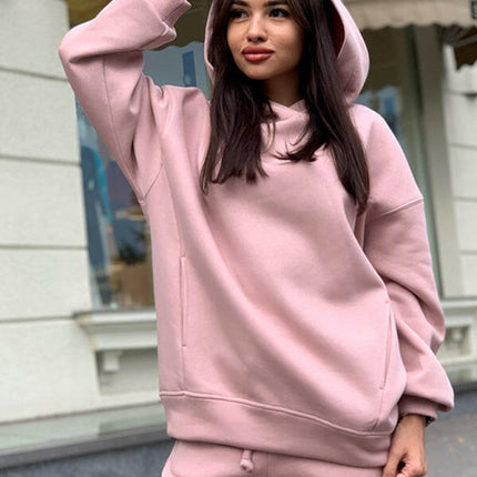 Women's casual hooded sweatshirt two-piece set at €42.99