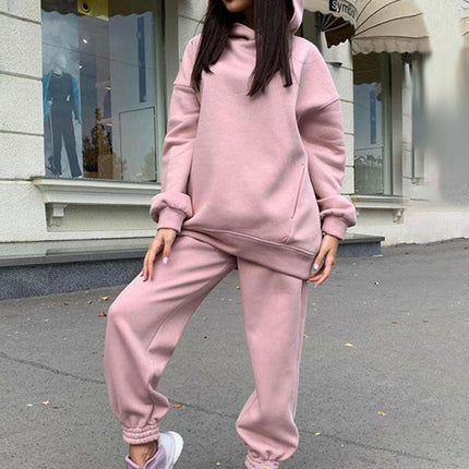 Women's casual hooded sweatshirt two-piece set at €42.99