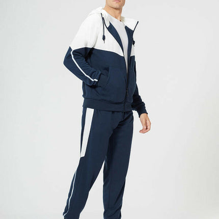 Men's casual fashion hooded zipper sweatshirt and pants two-piece set at €81.99