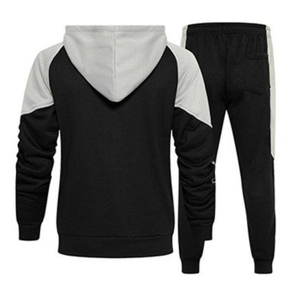 Men's casual fashion hooded zipper sweatshirt and pants two-piece set at €81.99