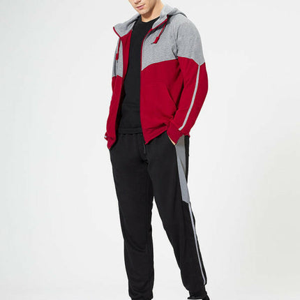 Men's casual fashion hooded zipper sweatshirt and pants two-piece set at €81.99