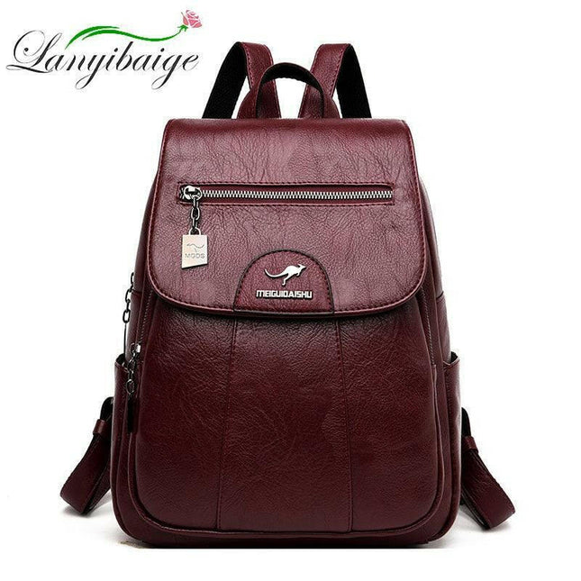 Leather Backpacks High Quality - GrozavuShop