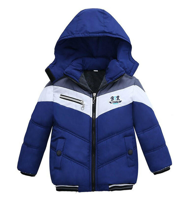 Long Sleeved Hooded Padded Jacket For Boys at €69.99