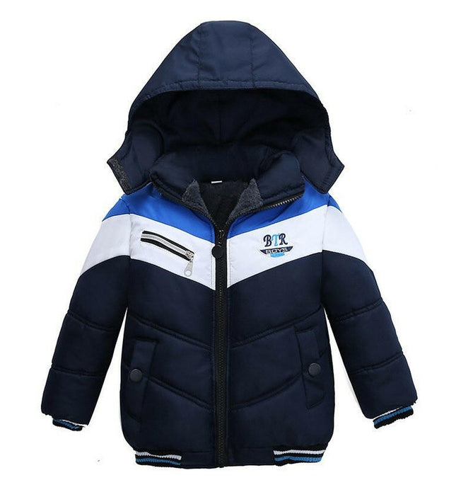 Long Sleeved Hooded Padded Jacket For Boys at €69.99