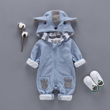 Baby Knitted Climbing Romper at €28.99