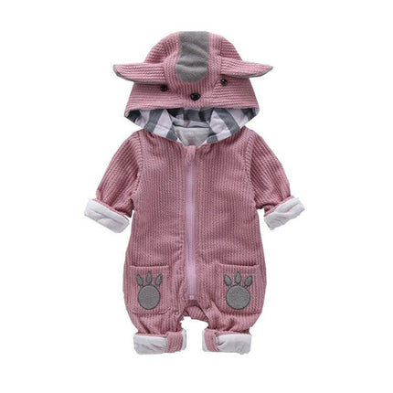 Baby Knitted Climbing Romper at €28.99