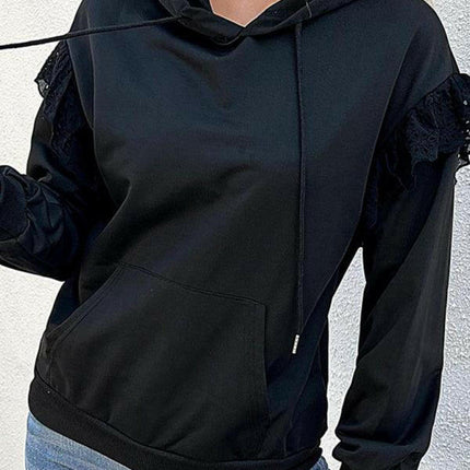 New women's long-sleeved solid color hooded sweater at €40.99