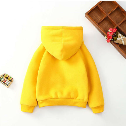 Oh Yes Solid Color Baby Hooded Sweater at €40.99