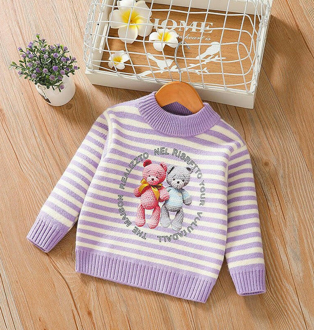 Kids Plush Knitted Sweater at €26.99