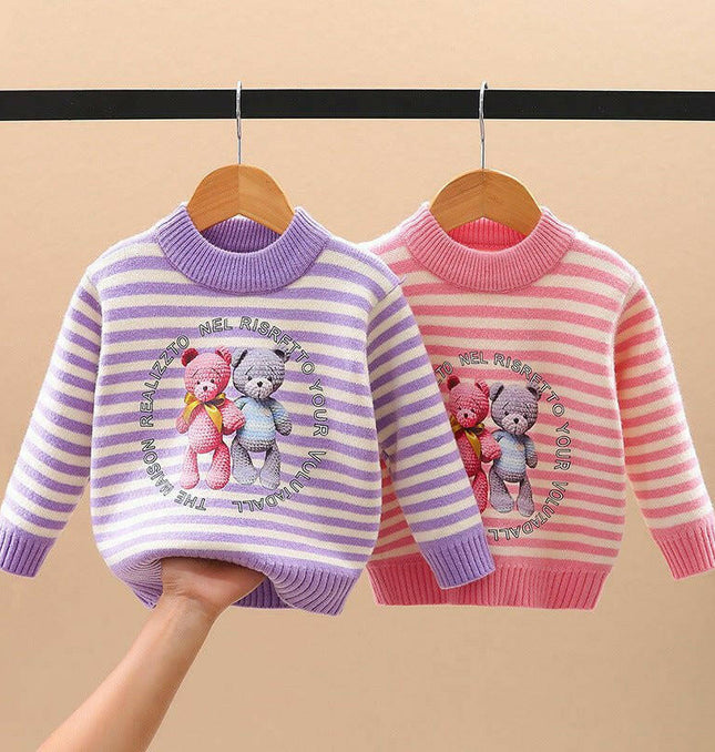 Kids Plush Knitted Sweater at €26.99