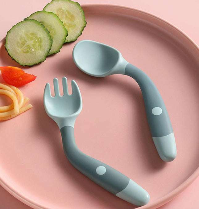 Baby Silicone Spoon Utensils Set at €5.99