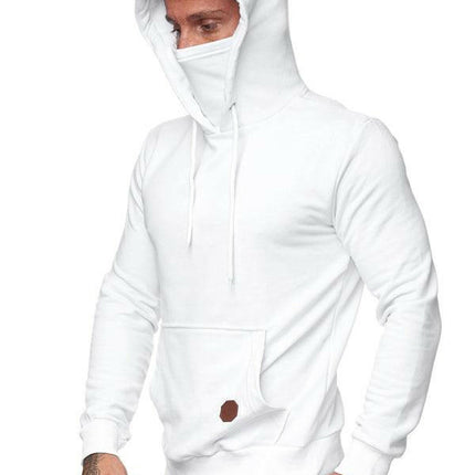 Sweatshirt Hooded Long Sleeve T-Shirt Men's Sweatshirt Mask at €42.99