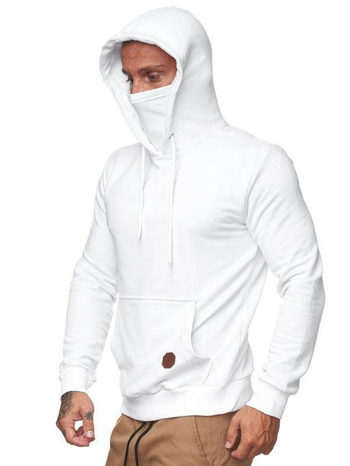 Sweatshirt Hooded Long Sleeve T-Shirt Men's Sweatshirt Mask at €42.99