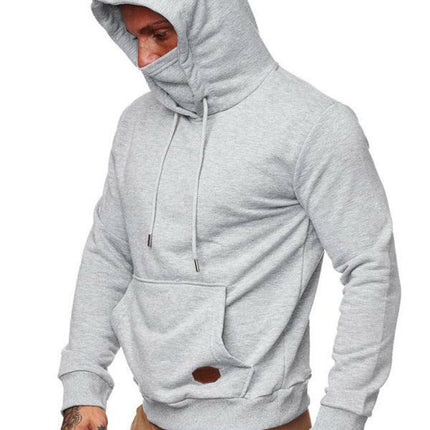 Sweatshirt Hooded Long Sleeve T-Shirt Men's Sweatshirt Mask at €42.99