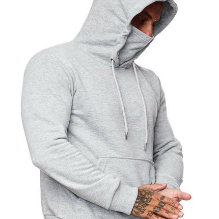 Sweatshirt Hooded Long Sleeve T-Shirt Men's Sweatshirt Mask at €42.99