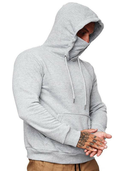 Sweatshirt Hooded Long Sleeve T-Shirt Men's Sweatshirt Mask at €42.99