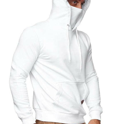 Sweatshirt Hooded Long Sleeve T-Shirt Men's Sweatshirt Mask at €42.99