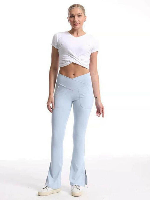 Waist Elastic Hip Lifting Abdomen Dance Casual Sports Trousers at €55.99