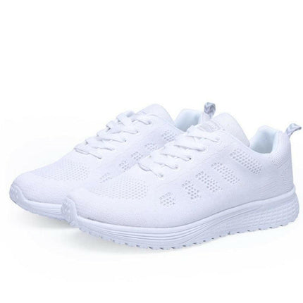 Women's Air Mesh Sneakers: Breathable Casual Flats, Trainers & Basket Tenis Feminino at €22.99