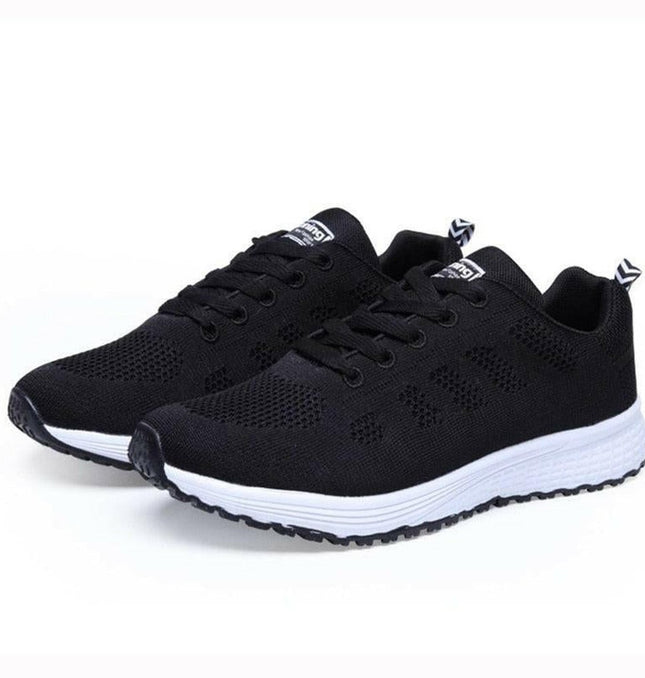 Women's Air Mesh Sneakers: Breathable Casual Flats, Trainers & Basket Tenis Feminino at €22.99