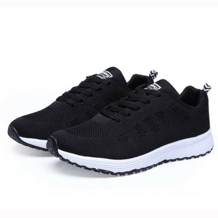 Women's Air Mesh Sneakers: Breathable Casual Flats, Trainers & Basket Tenis Feminino at €22.99