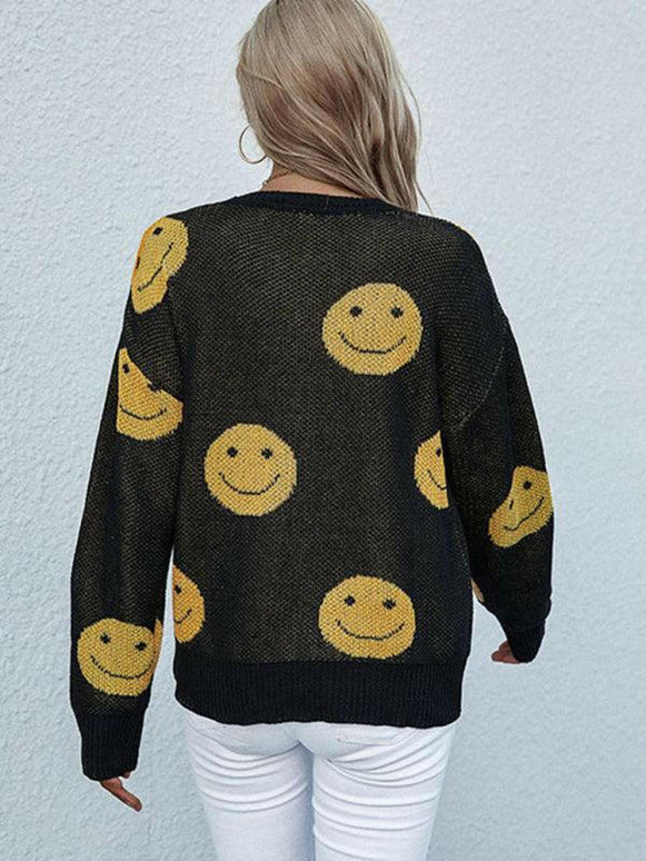 Women’s Smily Cute Sweater - GrozavuShop