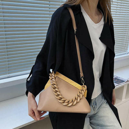 Wooden Handle Handbag at €78.99